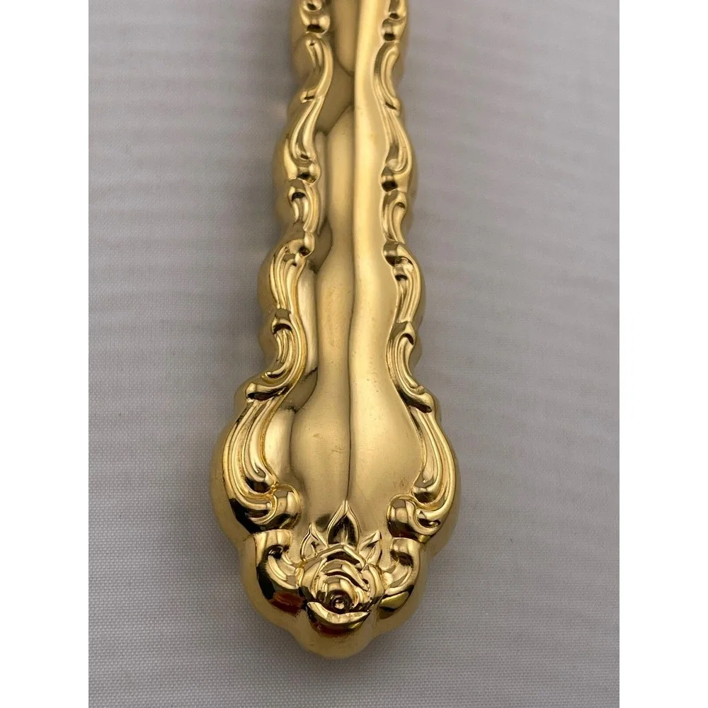 Oneida Community GOLD BEETHOVEN Golden Electroplate Silverware Flatware 4 Knives